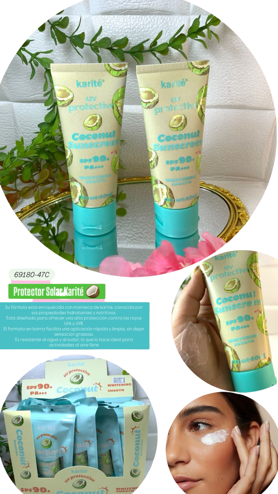 Protector solar de karité