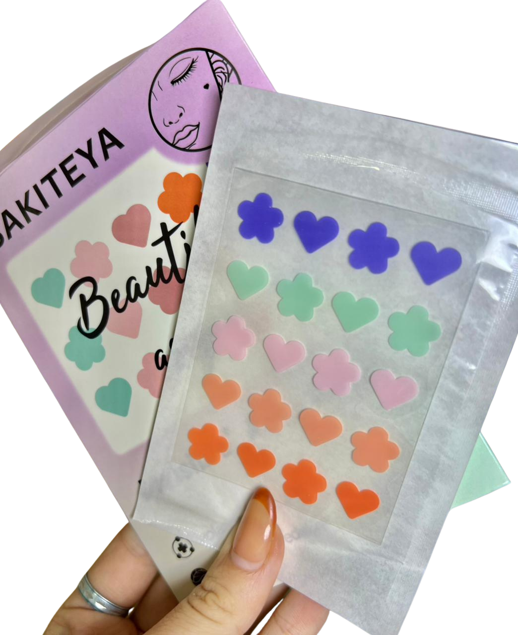 Parches adhesivos para el cuidado de la piel acne