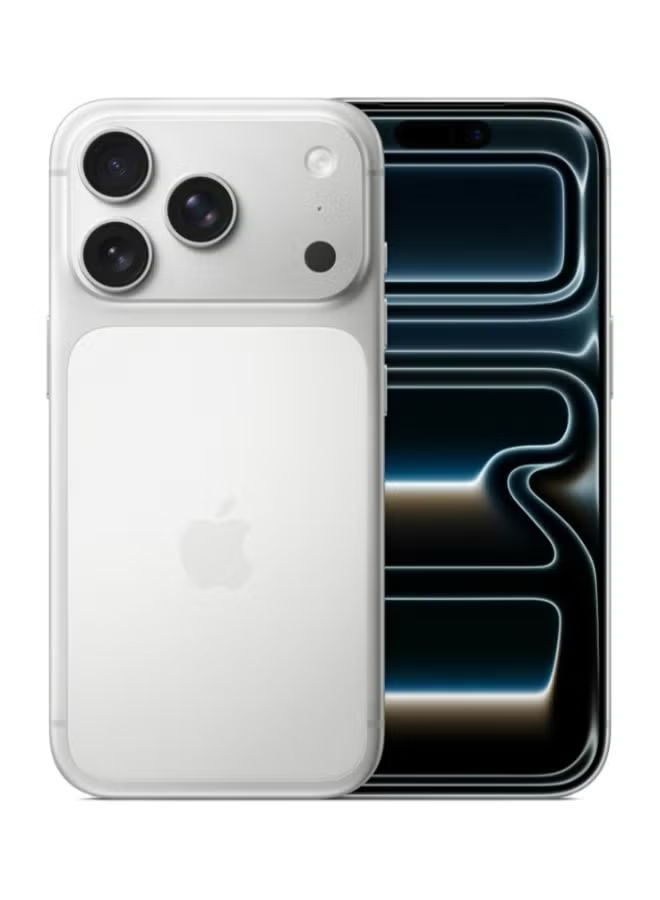 ابل iPhone 17 Pro 256 GB Silver 5G (eSim only) With FaceTime - International