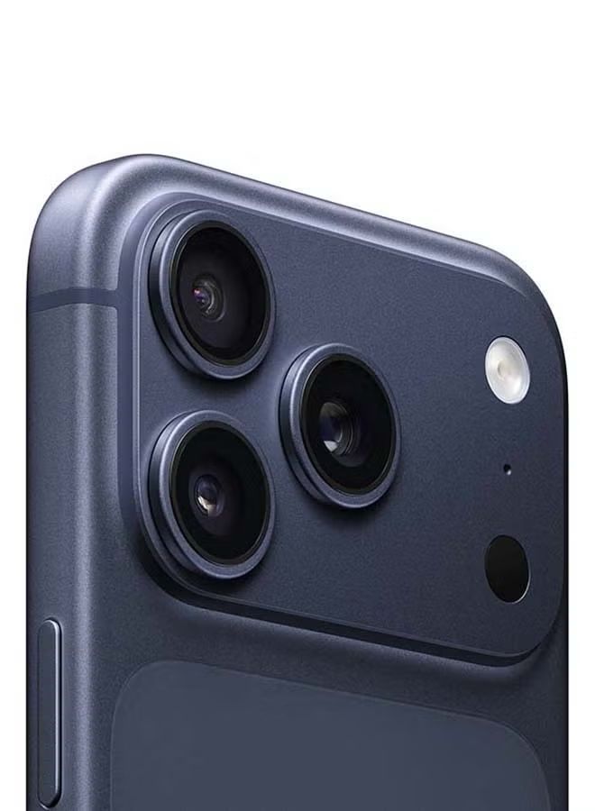 ابل iPhone 17 Pro 256 GB Deep Blue 5G (eSim only) With FaceTime - International Versio