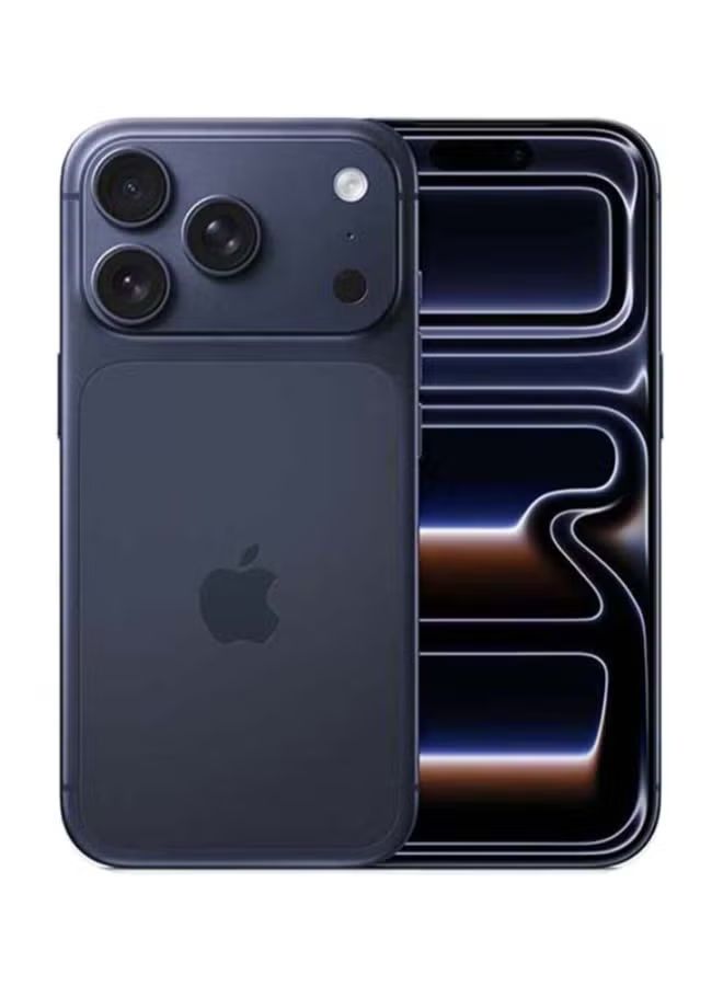 ابل iPhone 17 Pro 256 GB Deep Blue 5G (eSim only) With FaceTime - International Versio