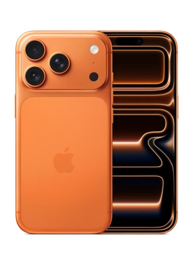 ابل iPhone 17 Pro 256 GB Cosmic Orange 5G (eSim only) With FaceTime