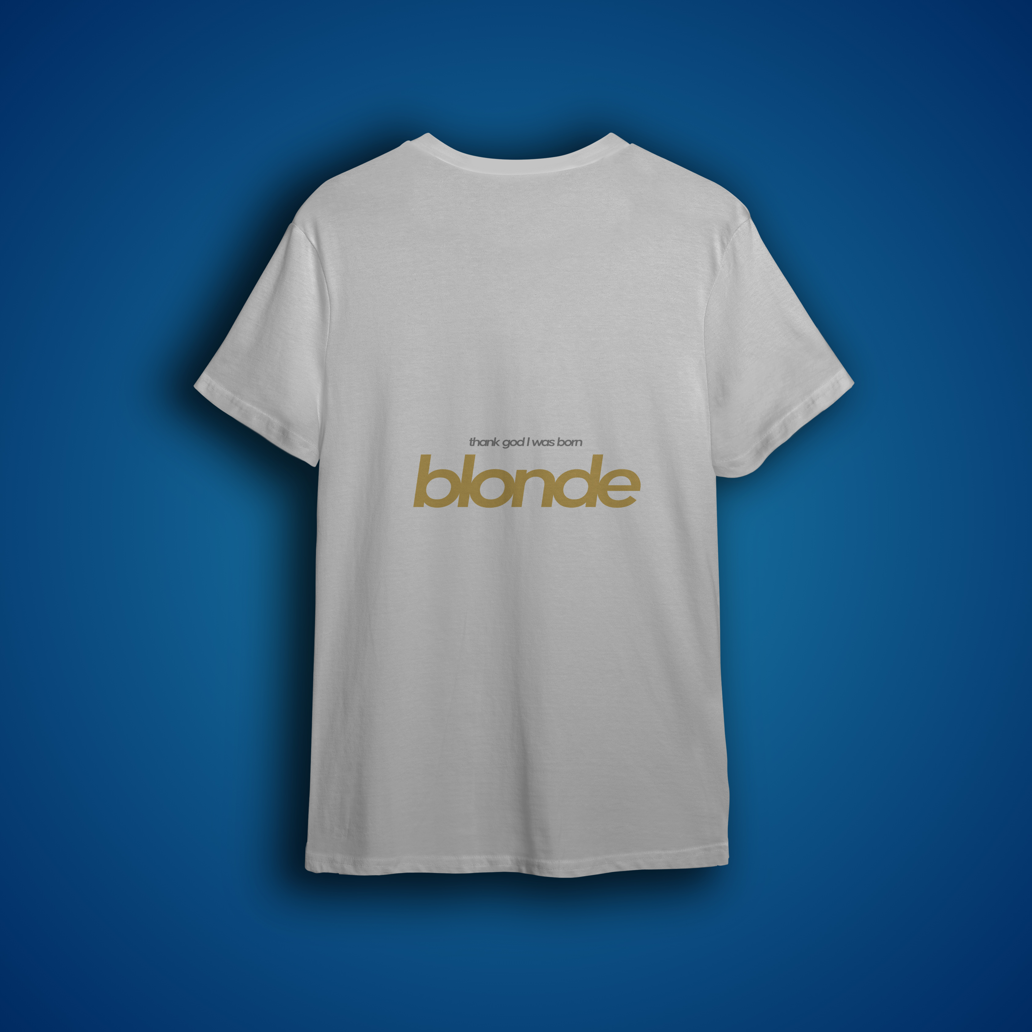 Thank god I was born Blonde