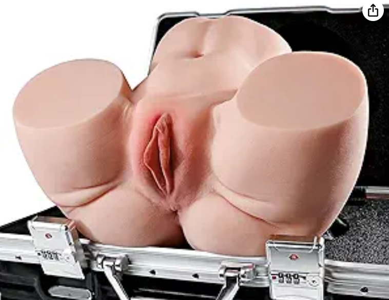 Realistic Adult Silicone Love Doll  with Luggage, 36LB 