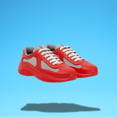 Prada American's Cup "Soft Rubber Red"