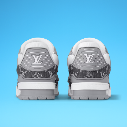 Louis Vuitton "Trainer Monogram Denim Grey"
