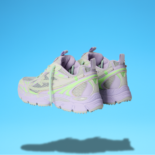 Off White Be Right "Purple Green"