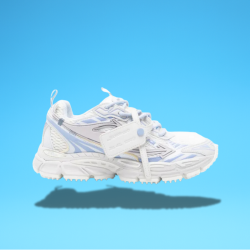 Off White Be right " White Bleu"