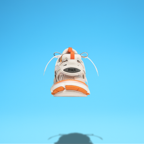 Balenciaga Track "White & Orange"