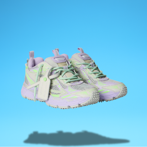 Off White Be Right "Purple Green"