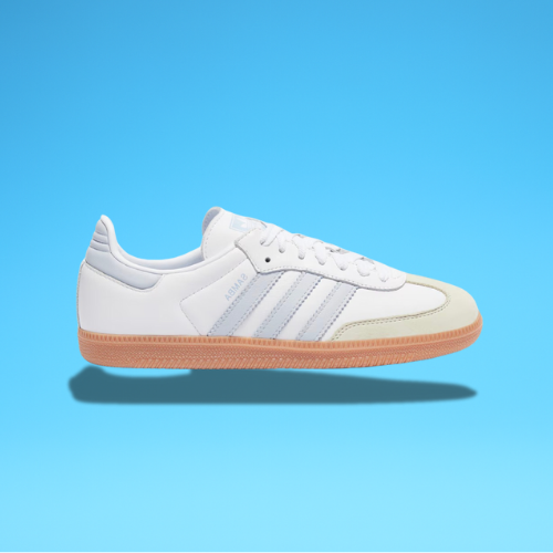 Adidas Samba OG W "Cloud White Halo Blue Off White"