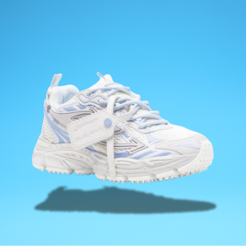 Off White Be right " White Bleu"