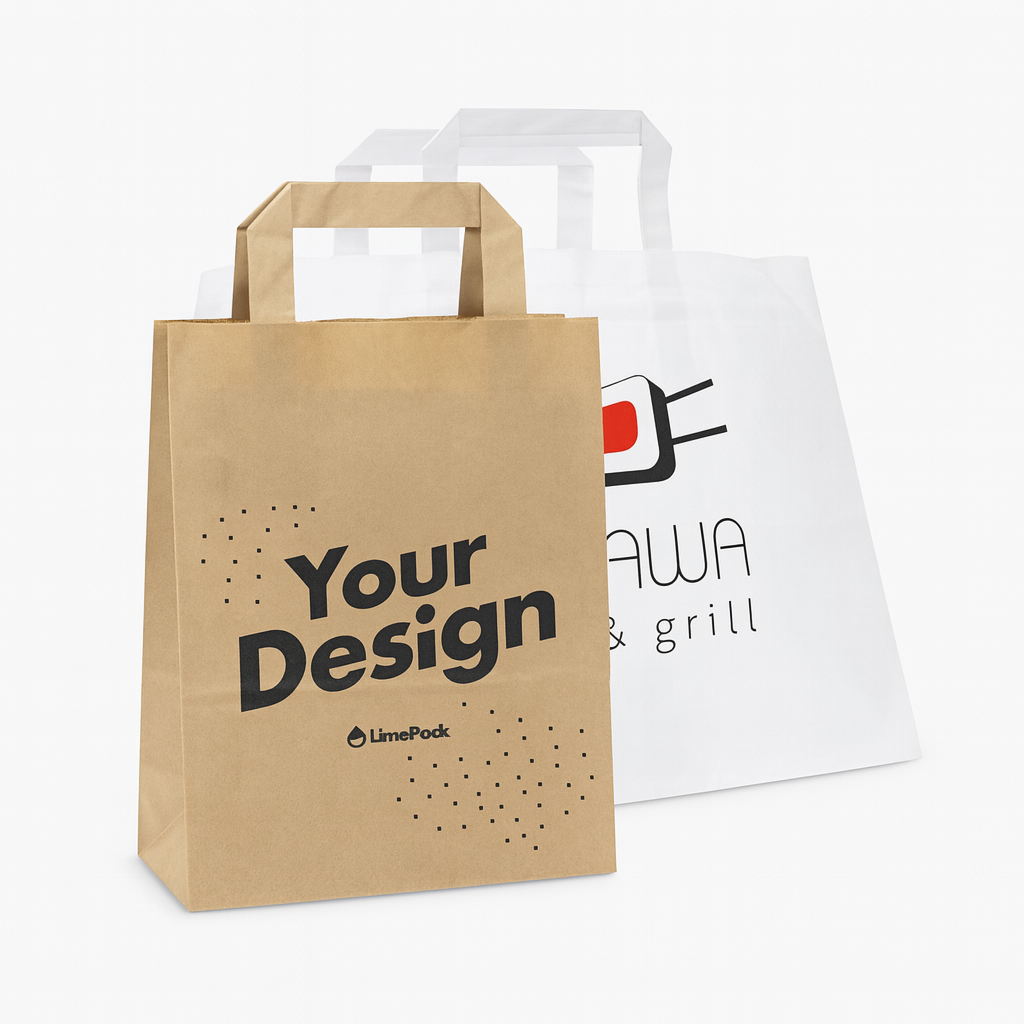 Papir poser med logo