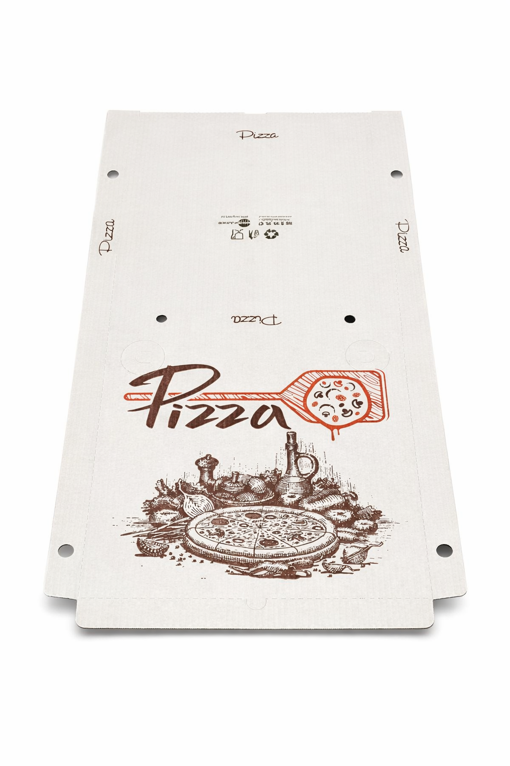 Pizza kartonger 42x42