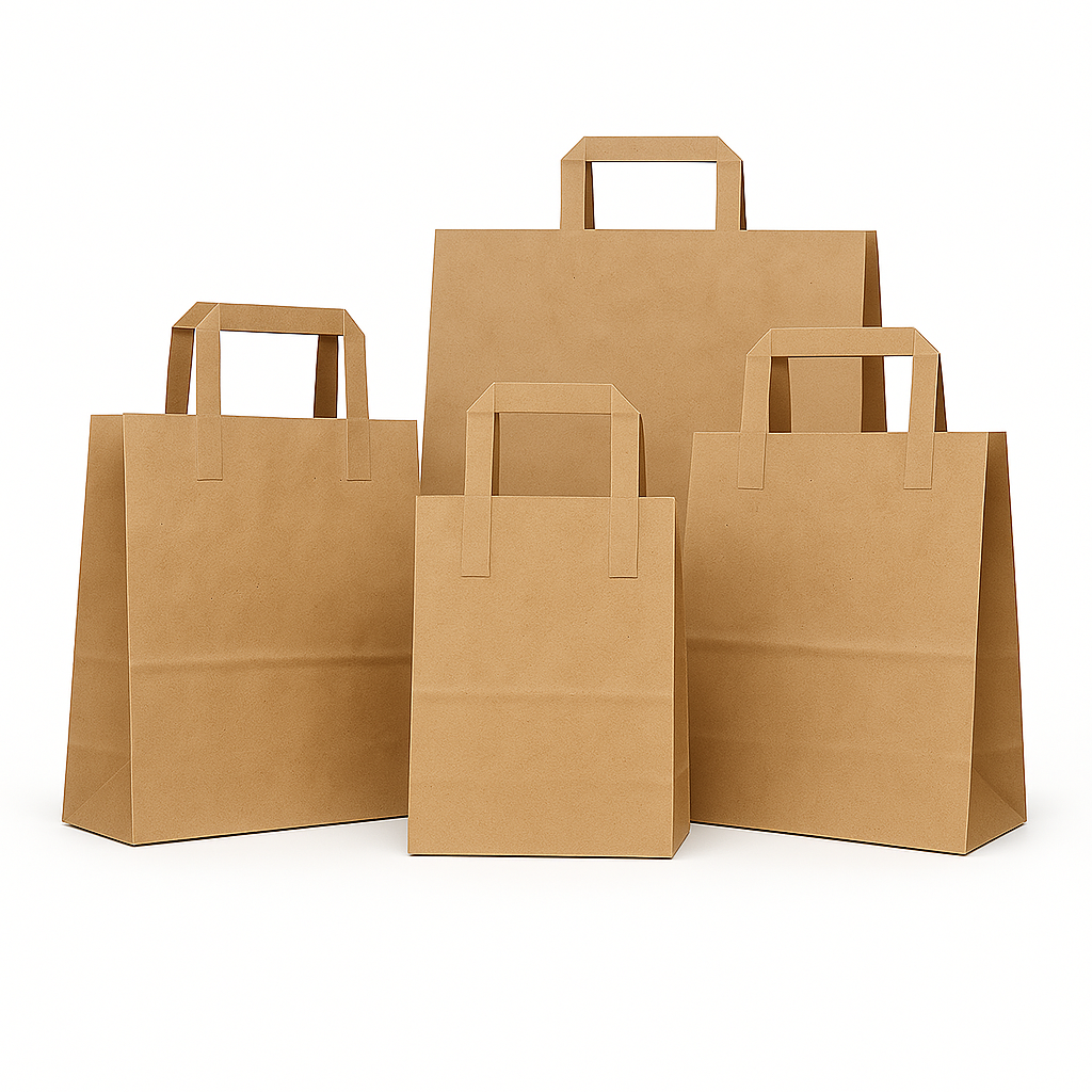 Papir poser - Blanke