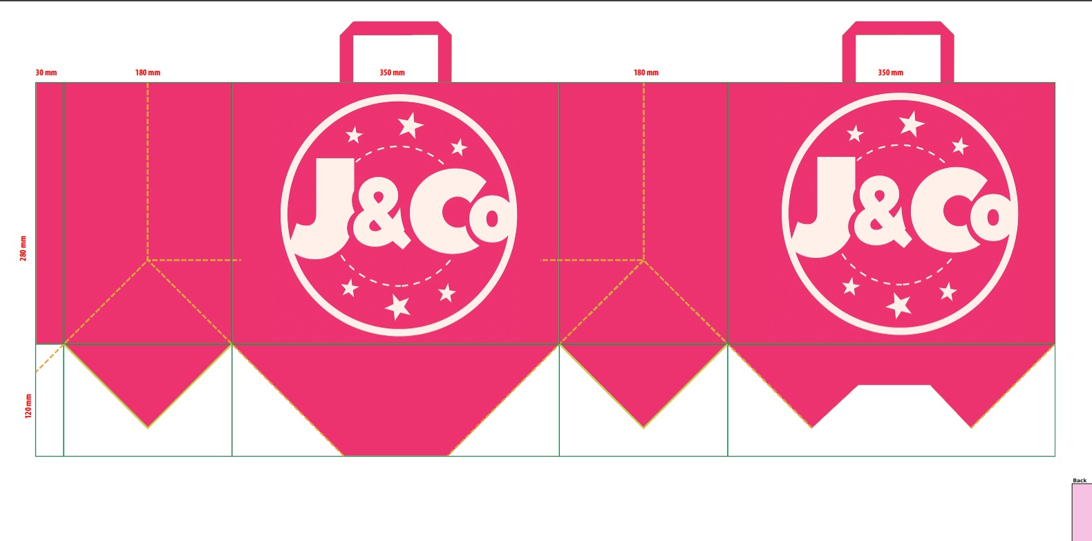 Take Away Poser med logo