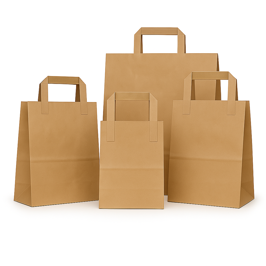 Papir poser - Blanke