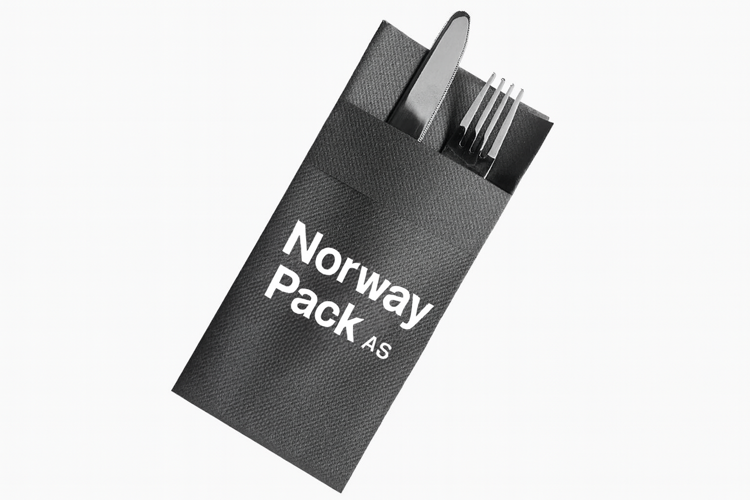 Bestikkservietter med eller uten logo