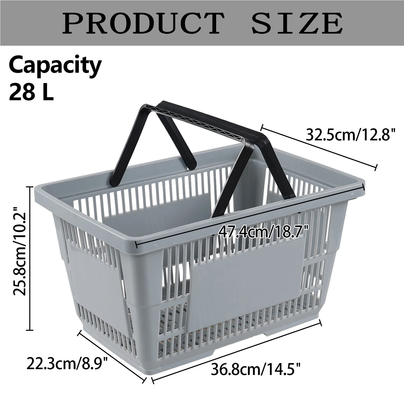 handlekurver i alle farger