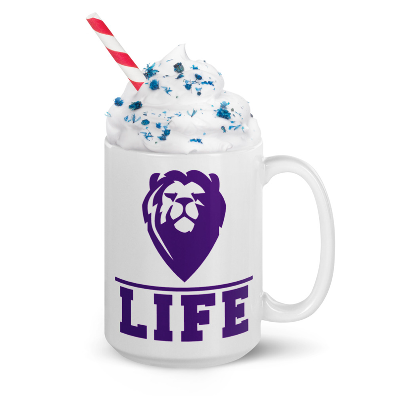LCS White Glossy Mug
