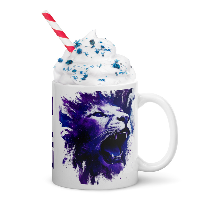 LCS Roar White Glossy Mug