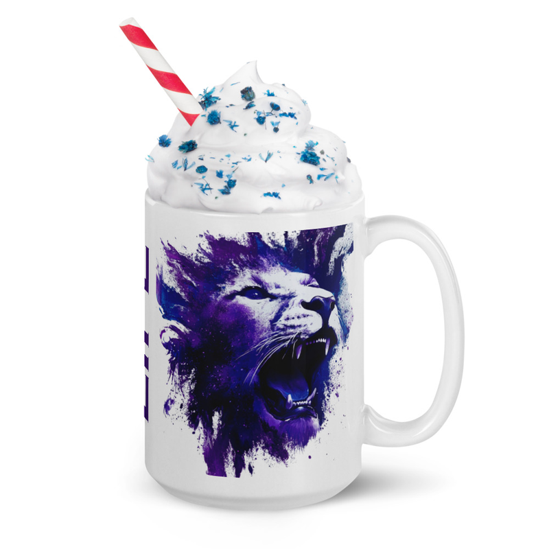 LCS Roar White Glossy Mug