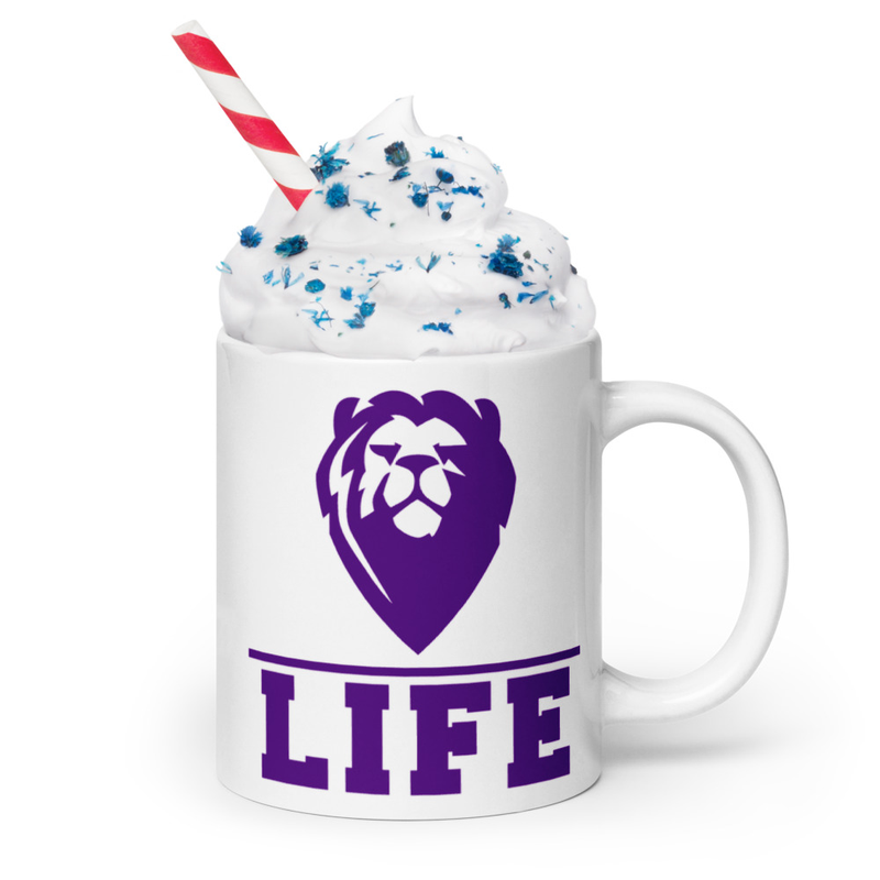 LCS White Glossy Mug