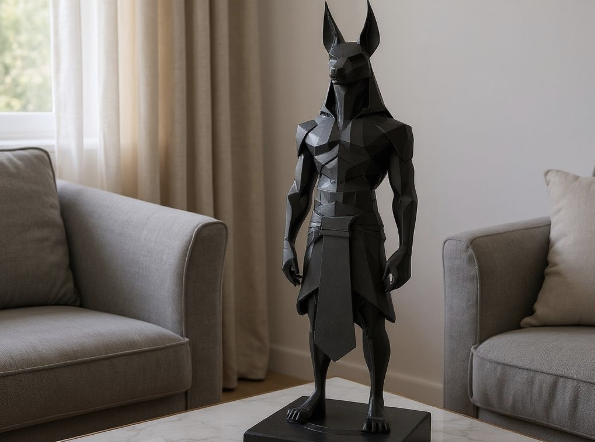Figura Poligonal de Anubis