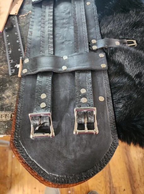 Handcrafted Viking Girth Leather Belt