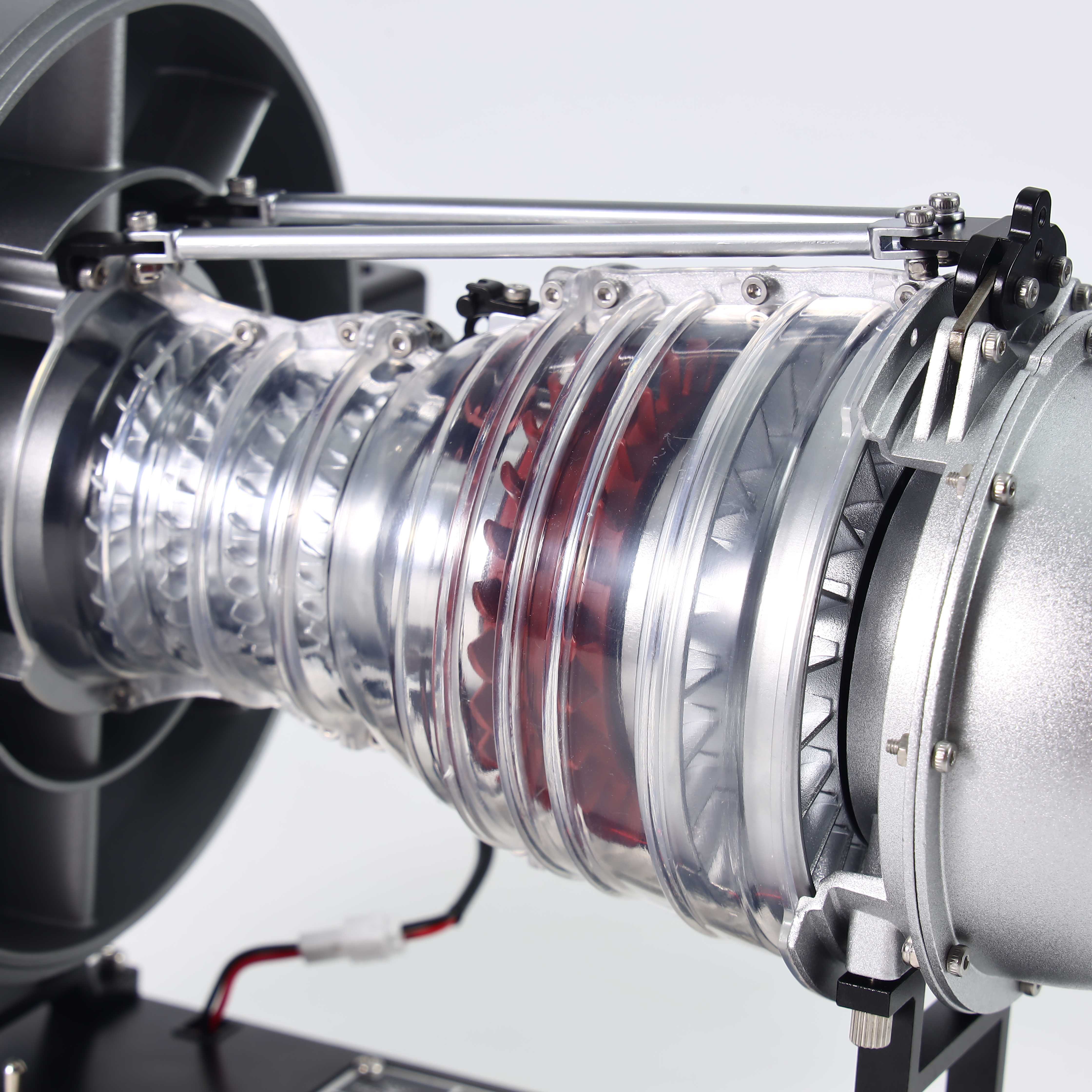 Civil Turbofan Model Engine Kit (300+ Parts)