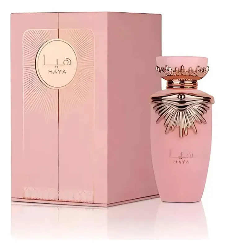 Perfume Arabe Lattafa Haya Femenino Edp Eau De Parfum 100ml