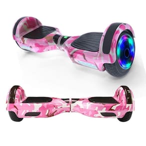 Hoverboard Skate Elétrico Com Alça Bluetooth 