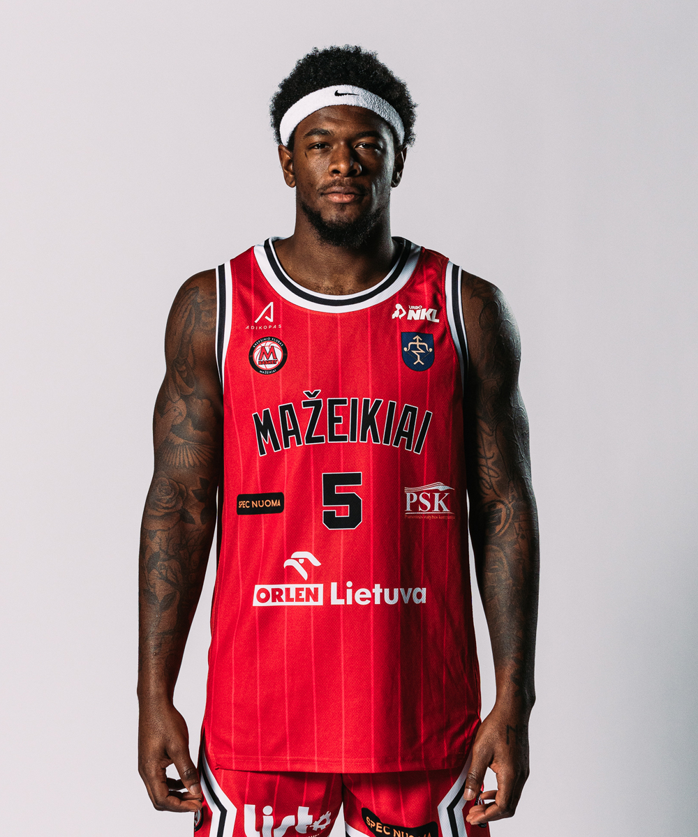 Raudoni žaidybiniai marškinėliai 2025-2026