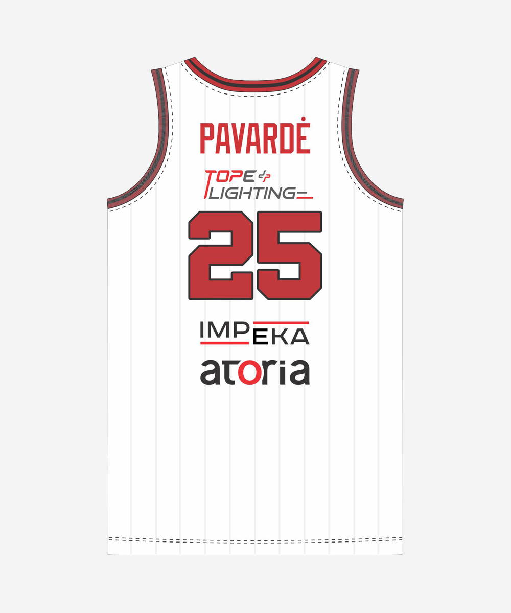 Individualūs žaidybiniai marškinėliai 2025-2026