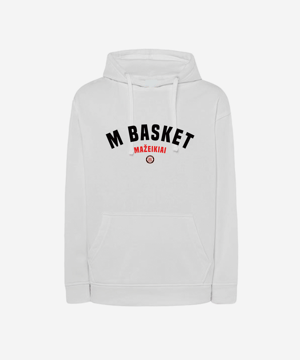 Baltas džemperis „M Basket“