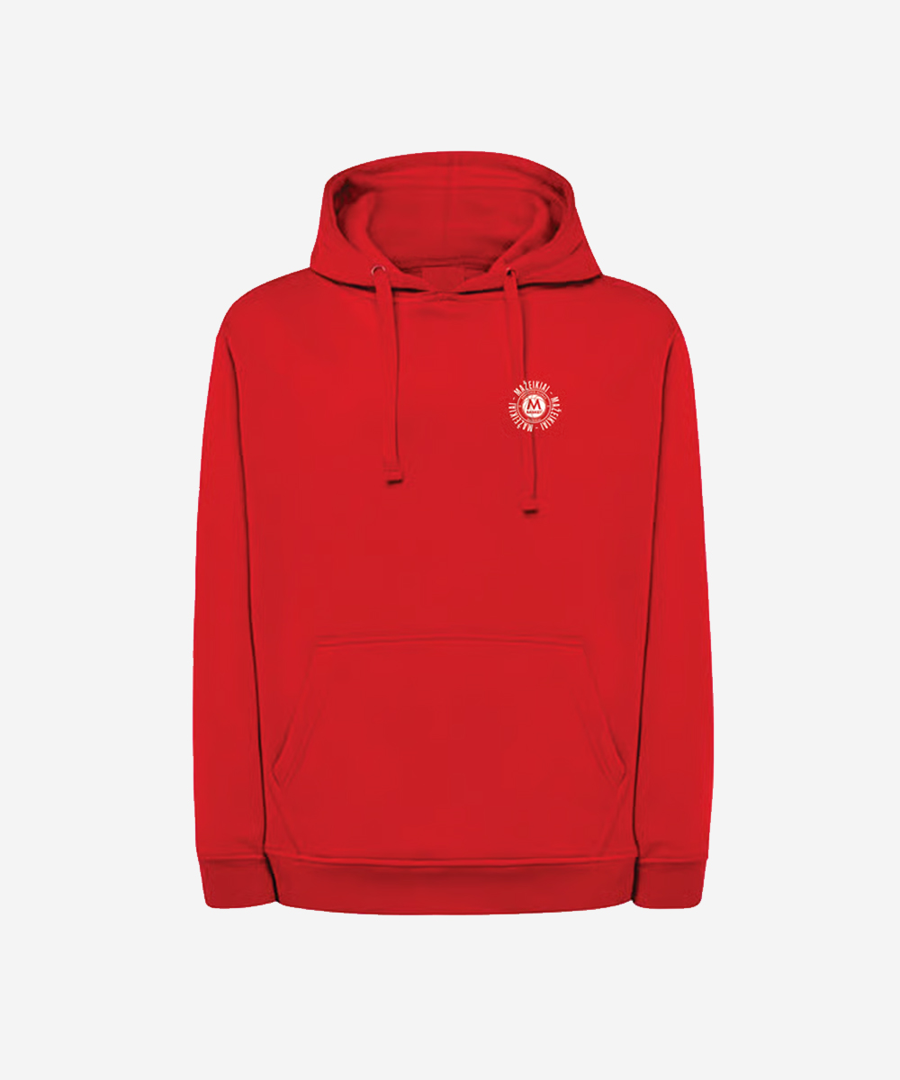 Raudonas džemperis „Mažeikiai“