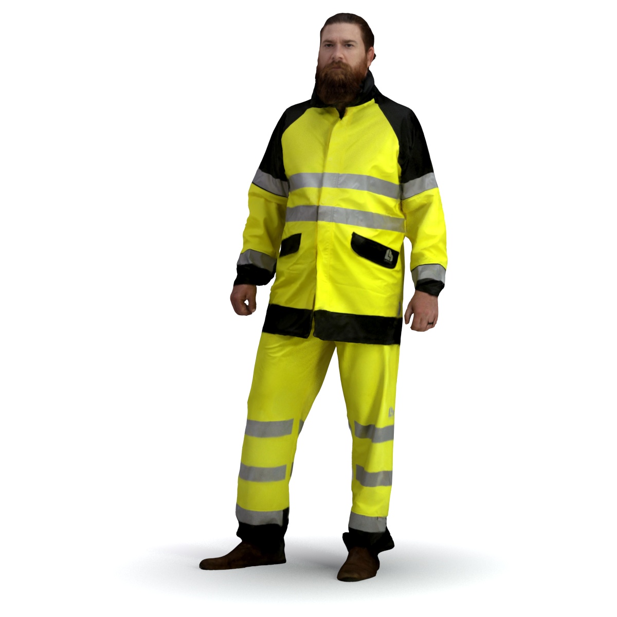 Construction Worker Figures Set