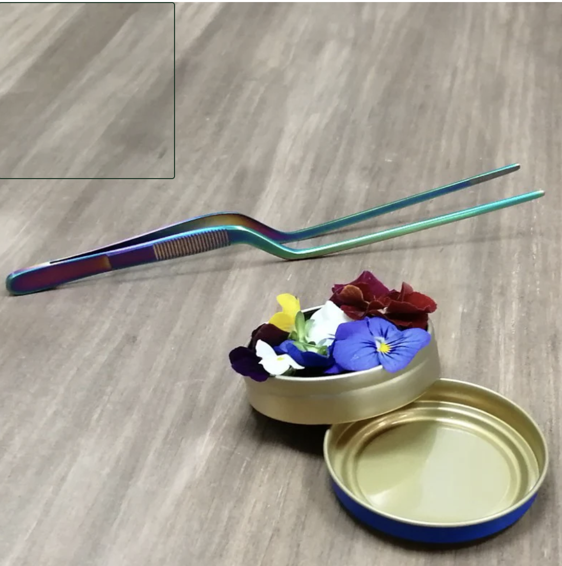 Pinzas de acero inoxidable arcoíris