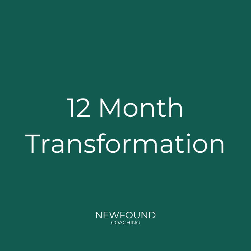 The 12 Month Transformation