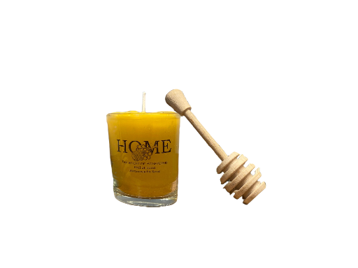 scented honey-candle