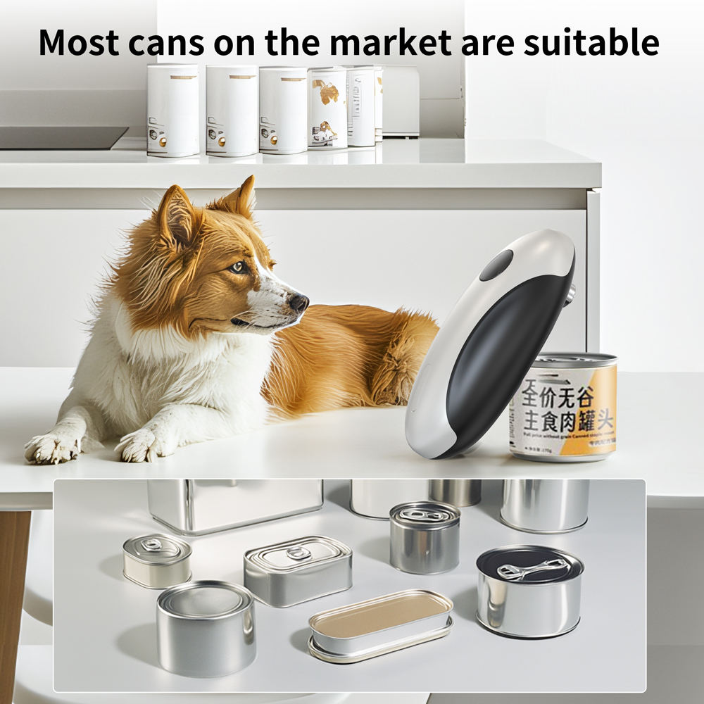 💪 One-Touch Automatic Jar & Can Opener