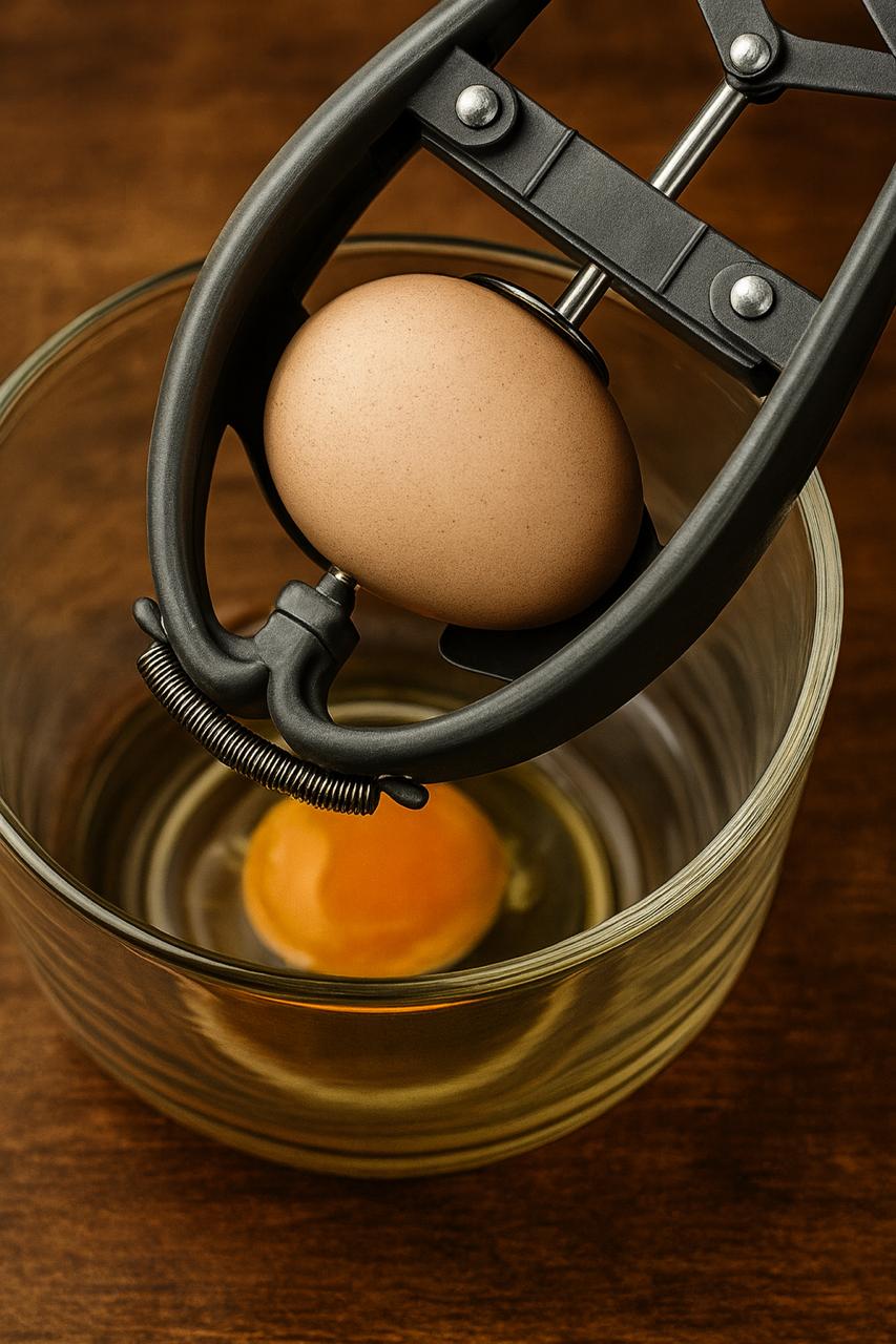 One-Press Egg Cracker & Separator