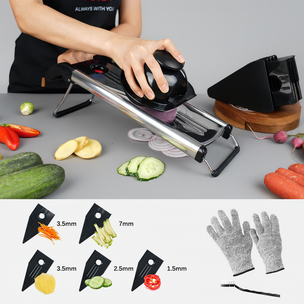 Multi-Blade Mandoline Slicer