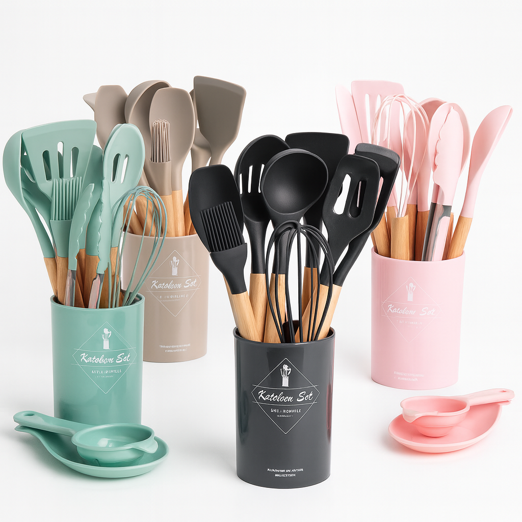 Nonstick Silicone Cooking Utensil Set