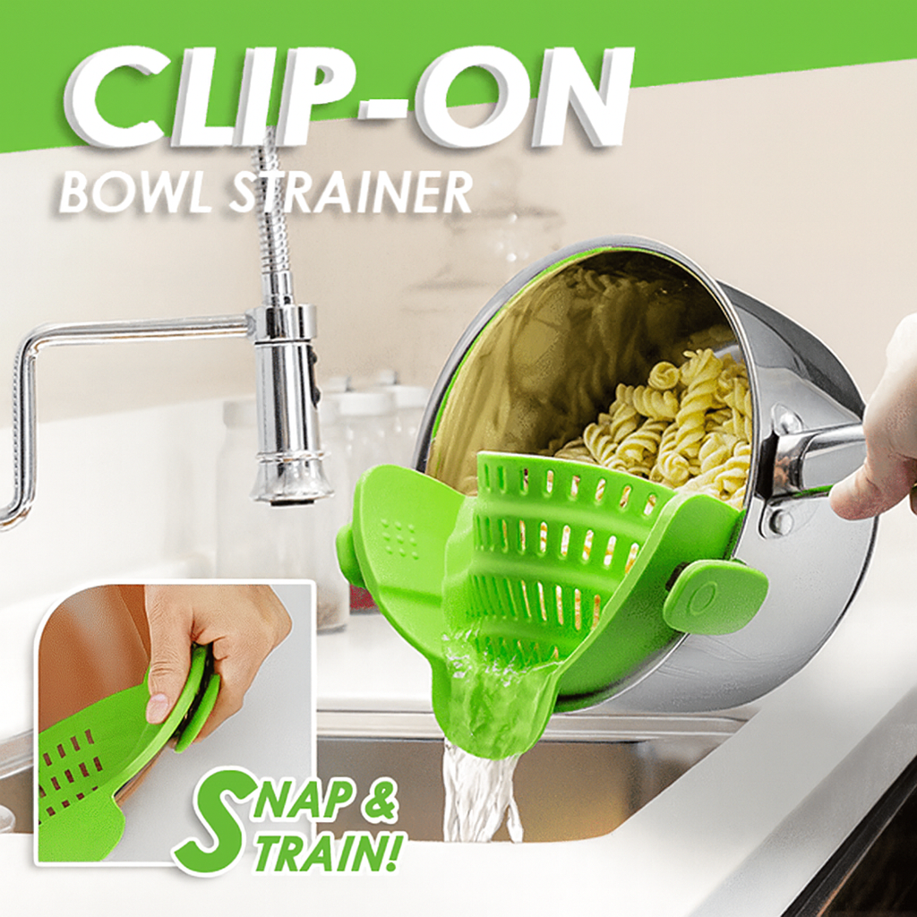 Clip-On Bowl Strainer