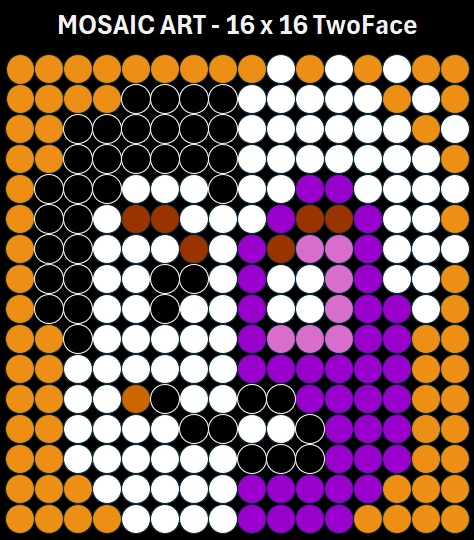 Mosaic Art DIY Kit - 16x16 TwoFace