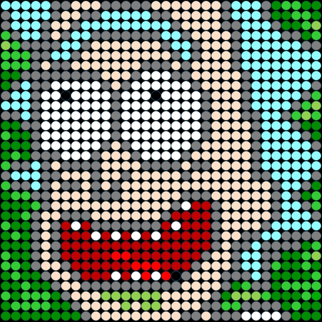 Mosaic Art DIY Kit - 32x32 Rick