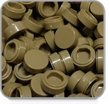 Dark tan dots (Bag of 100)