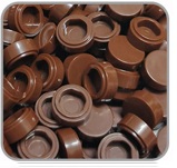 Reddish brown dots (Bag of 100)