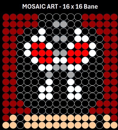 Mosaic Art - 16x16 Bane